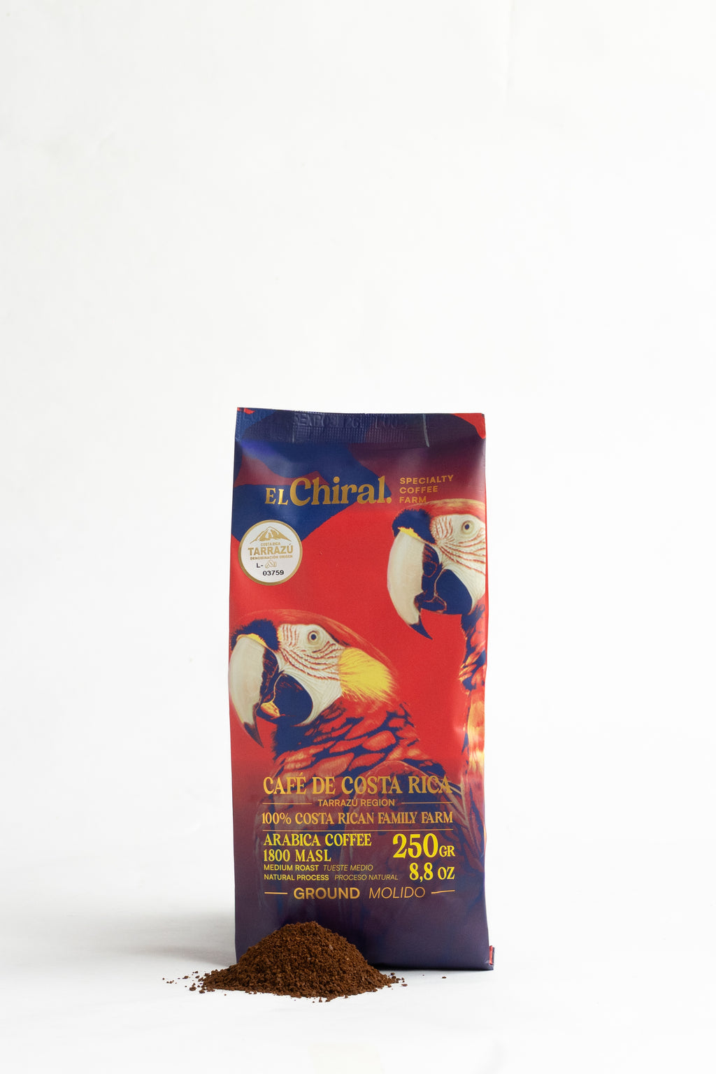 Café Tostado - Proceso Natural - 250 gramos