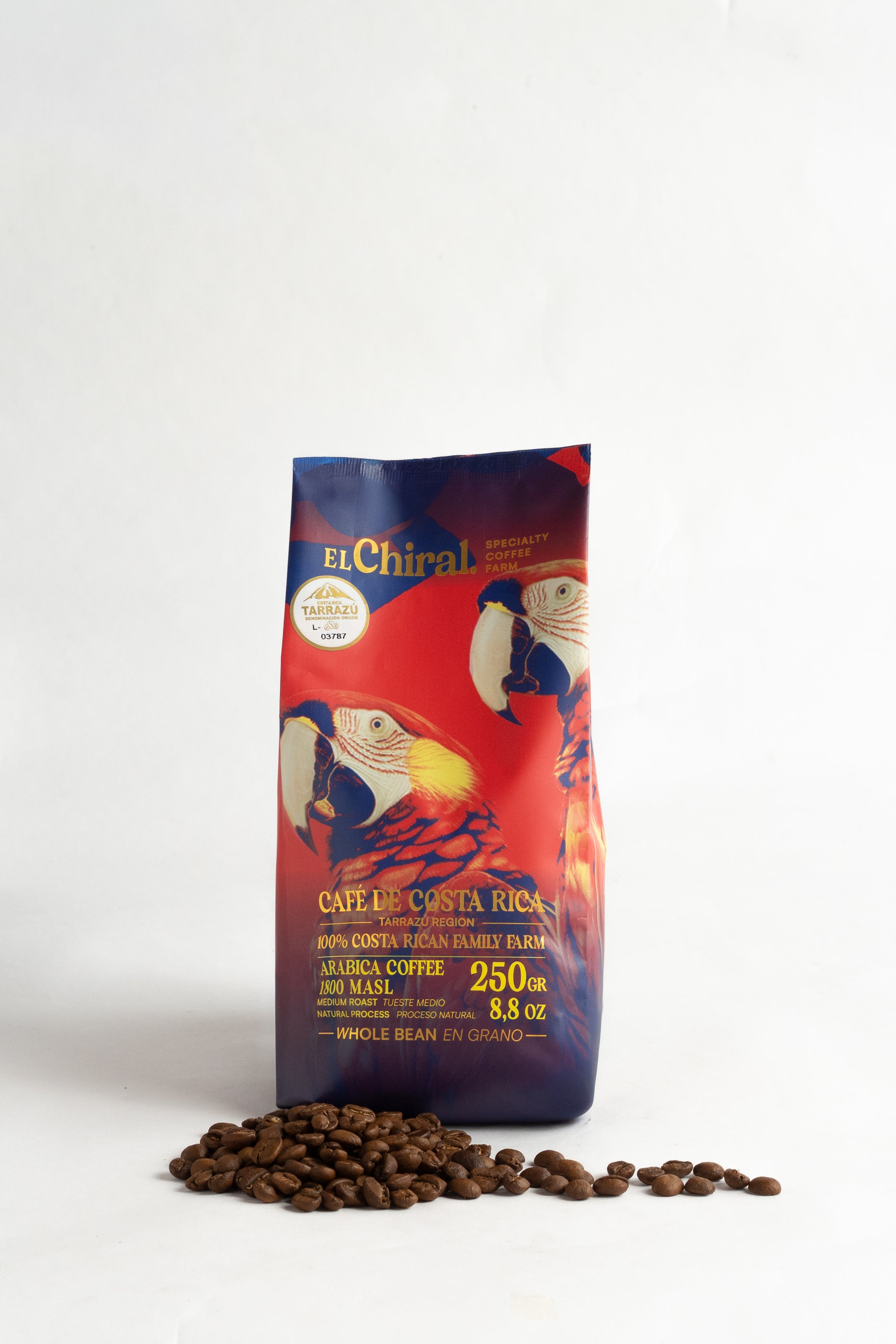 Café Tostado - Proceso Natural - 250 gramos
